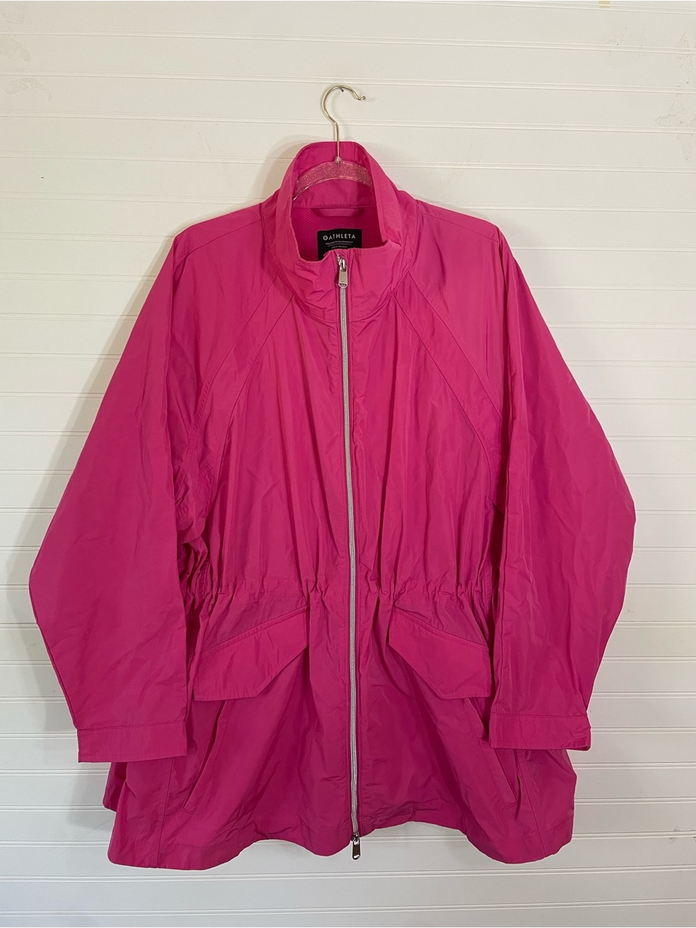 ATHLETA Westerly Jacket Travel Coat Salvia Pink Women Size 2X